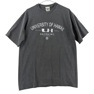 Oarsman Hawaii Rainbow Warriors Shirt Mens Medium Gray NCAA Basketball Tee